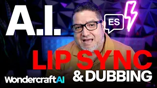 Lip Sync/Audio Processing Tools Test - Wondercraft Dub to Spanish