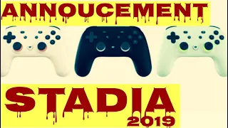 Google Stadia Announcement at GDC 2019 (gaming developers conference)