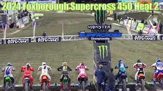 2024 Foxborough Supercross 450 Heat 2