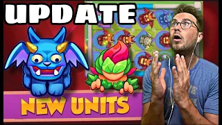 RUSH ROYALE - THE UPDATE IS HERE and GARGOYLE is OP!! 2 NEW CARDS!