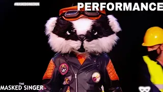 Badger Sings "Wrecking Ball" Miley Cyrus | The Masked Singer UK | Season 2