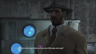 Why don’t we just agree that you’ll give me all the caps you’ve got? (Fallout 4)