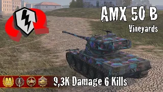 AMX 50 B  |  9,3K Damage 6 Kills  |  WoT Blitz Replays