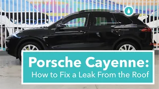 Porsche Cayenne (958): Fixing a Leaking Sunroof