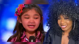 FIRST TIME REACTING TO | ANGELICA HALE AMERICA'S GOT TALENT "RISE UP" REACTION