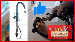 Como Cambiar  e Instalar un Grifo o llave de Cocina - Kitchen Faucet Installation