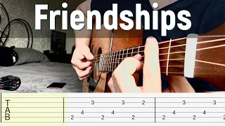 Not easy, but cool melody. Hit 2017. Pascal Letoublon - Friendships | Guitar Tab