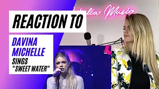 Voice Teacher Reacts to Davina Michelle sings Sweet Water LIVE at Qmusic