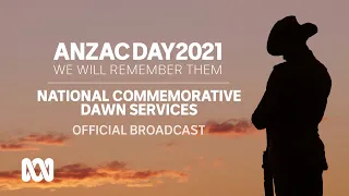 Anzac Day 2021 - Commemorative dawn services | OFFICIAL BROADCAST | ABC Australia