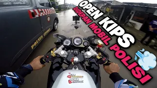 NEKAT BUKA KIPS DI DEPAN MOBIL P0LISI❗SEDIKIT BAR-BAR BANYAK SANTAINYA❗Ninja RR Vlog