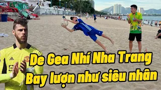 Đỗ Kim Phúc , Việt Anh CR7 so tài 3vs3 trên biển đụng độ De Gea Nhí Nha Trang bay lượn như siêu nhân