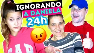 MIS PADRES ME IGNORAN DURANTE 24 HORAS | Daniela Golubeva