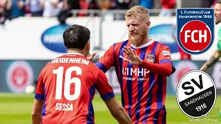 1.FC Heidenheim gegen SV Sandhausen Talk