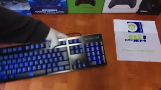 Gembird KB G400L - игровая клавиатура с подсветкой | lozmangames