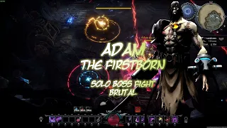 V Rising Adam the Firstborn "Solo boss fight" (brutal difficult)