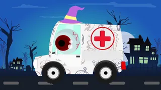 Scary Ambulance - Formation And Uses - Halloween Special Video For Kids And Children