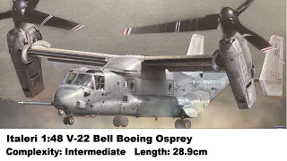 Italeri 1:48 V-22 Bell Boeing Osprey Kit Review