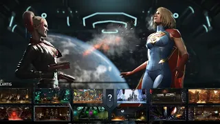 Supergirl versus Harley Quinn ￼