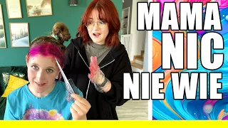 BFF MALUJE MI WŁOSY🫣 MAMA NIC NIE WIE😱ROBIĘ PLAC ZABAW DLA BRACISZKA❤️