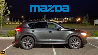 AT NIGHT! -- 2020 Mazda CX-5 Signature // In-Depth Look at Lighting, Interior & Exterior!