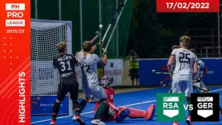 FIH Hockey Pro League Season 3: South Africa vs Germany (Men), Game 1 highlights