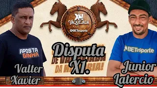 DISPUTA DO X1 VAQUEJADA JUNIOR LATECIO E VALTER CHAVIER