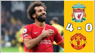 HIGHLIGHTS: Liverpool (4-0) Manchester United | Extended highlights | Premier league & All goals