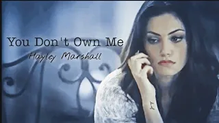 ► Hayley Marshall || You Don't Own Me [1k]