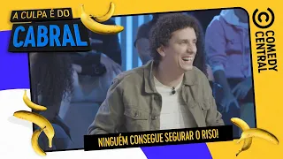 Ninguém consegue SEGURAR o RISO! | Comedy Central A Culpa é do Cabral