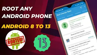 🔥 ROOT ANDROID 13 PHONE WITH MAGISK ! ROOT ANY PHONE ! ROOT ANDROID 8,9,10,11,12 and 13 🔥