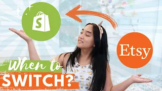 When to Switch from Etsy to Shopify? || EmiiCreations