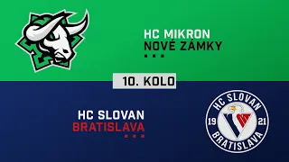 10.kolo HC Nové Zámky - HC Slovan Bratislava HIGHLIGHTS