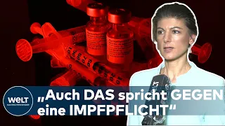 UNGEIMPFTE WAGENKNECHT: Warum Linken-Politikerin so klar gegen die Impfpflicht ist | WELT Interview