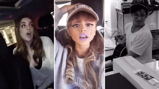 Ariana Grande | Snapchat Videos | August 9th 2016 | ft Liz Gillies & Matt Bennett