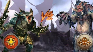 KROQY BALBOA & THE TROLL KING | Norsca vs Lizardmen - Total War Warhammer 3