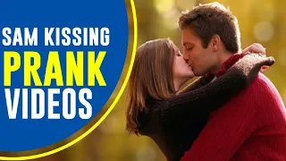 kissing prank by sam || for 100$ ||