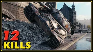 IS-7 - 12 Kills - World of Tanks Gameplay