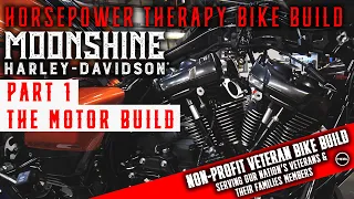 Horsepower Therapy Veteran Bike Build | Part 1 The Motor Build (128") by Moonshine Harley-Davidson