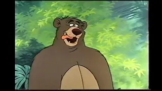 Closing To The Jungle Book 1991 Demo VHS