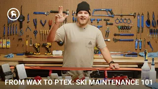 From Wax To Ptex: Ski Maintenance 101