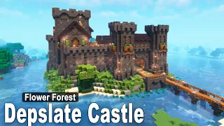 Minecraft: How to build a Deepslate Castle | Tutorial [part1]