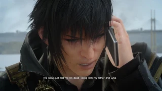 FFXV - Noctis Finds Out His Father Is Dead (Japanese Voices)