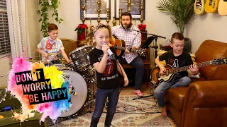 Colt Clark and the Quarantine Kids play "Don't Worry Be Happy"