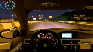 NightDrive--BMW M5(E60) 348KM!