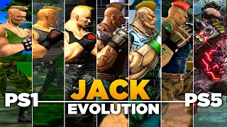 Evolution of Jack in Tekken Games (1994 - 2024 | PS1 - PS5)