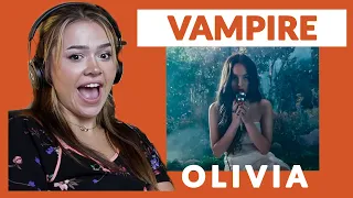 Jaw drop! First time hearing Olivia Rodrigo - vampire