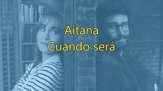 Aitana - Cuando será - Karaoke - (canción de la película Pared Con Pared de Netflix)