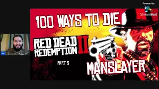 100 Funny Ways to Die in Red Dead Redemption (Part 2) (mans1ay3r) (Reaction)