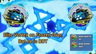 Vortex Elite | Frozen Over | Super Speedy Vortex is a NIGHTMARE | BTD 6 - Boss Event