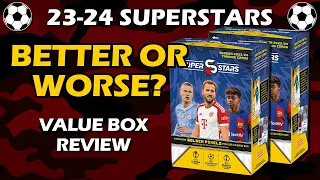 2023-24 Topps Superstars UCC Value Box Soccer Review